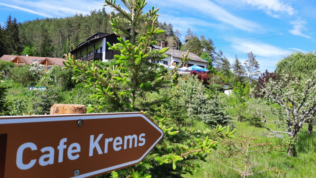 Hier geht´s lang: Cafe Krems