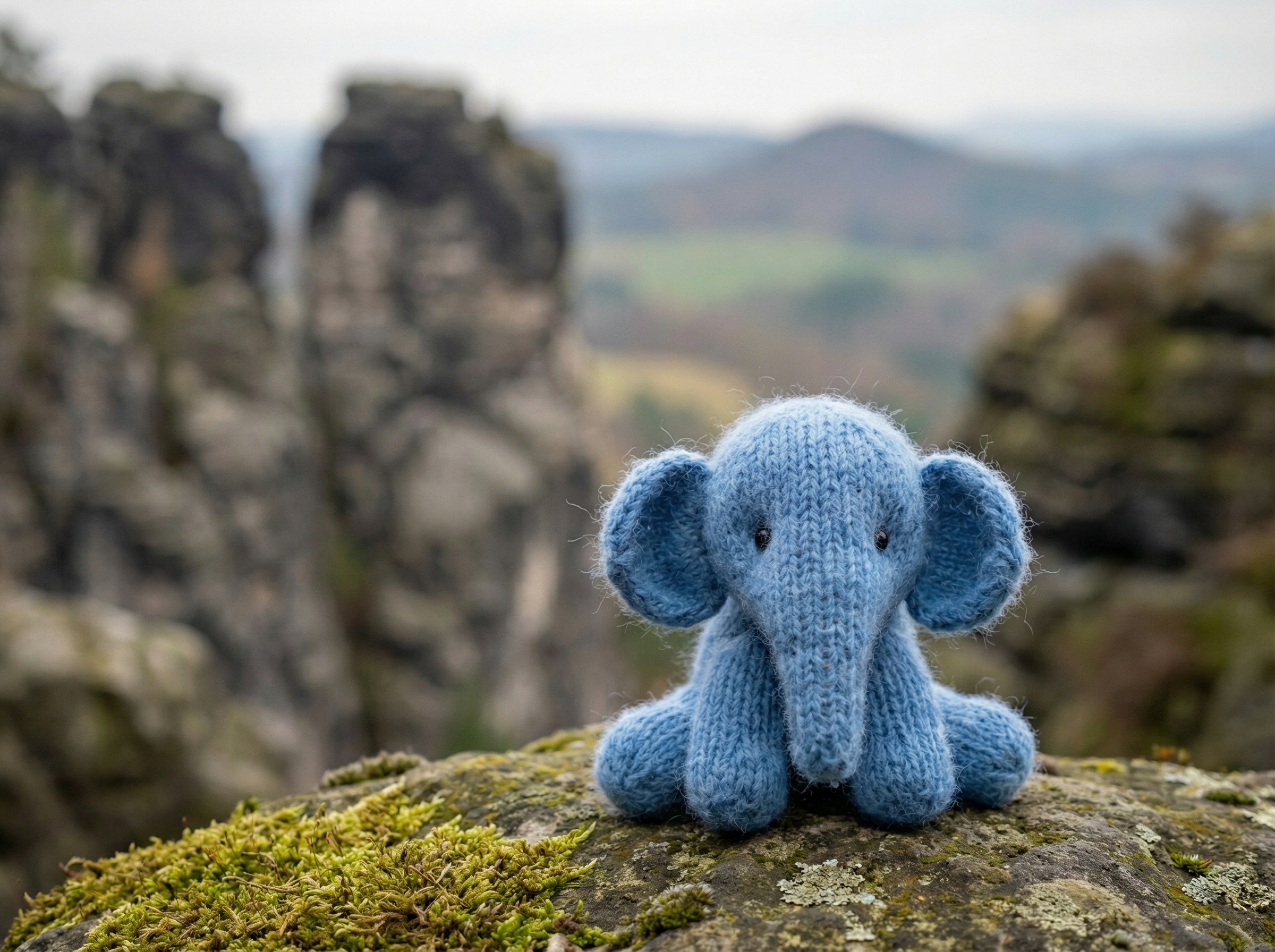 kleiner blauer Elefant
